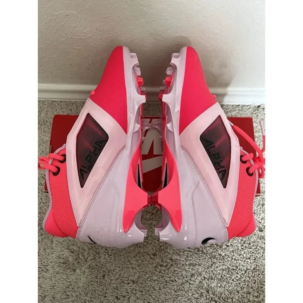 Nike Alpha Menace 4 Pro NRG Racer Pink/Grey HJ4568-600 Size 9 New